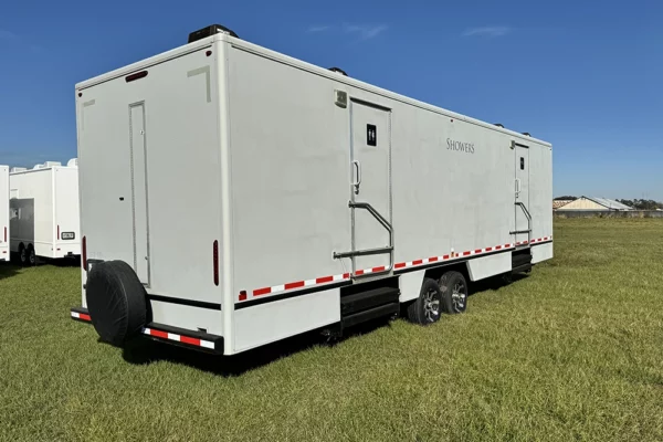 Shower Trailer 24 - Outside Doors